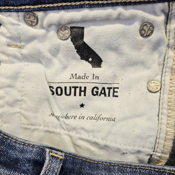 AG Adriano Goldschmied Jeans Womens 26R Blue The Prima Mid Rise Cigarette Denim - Picture 7 of 12